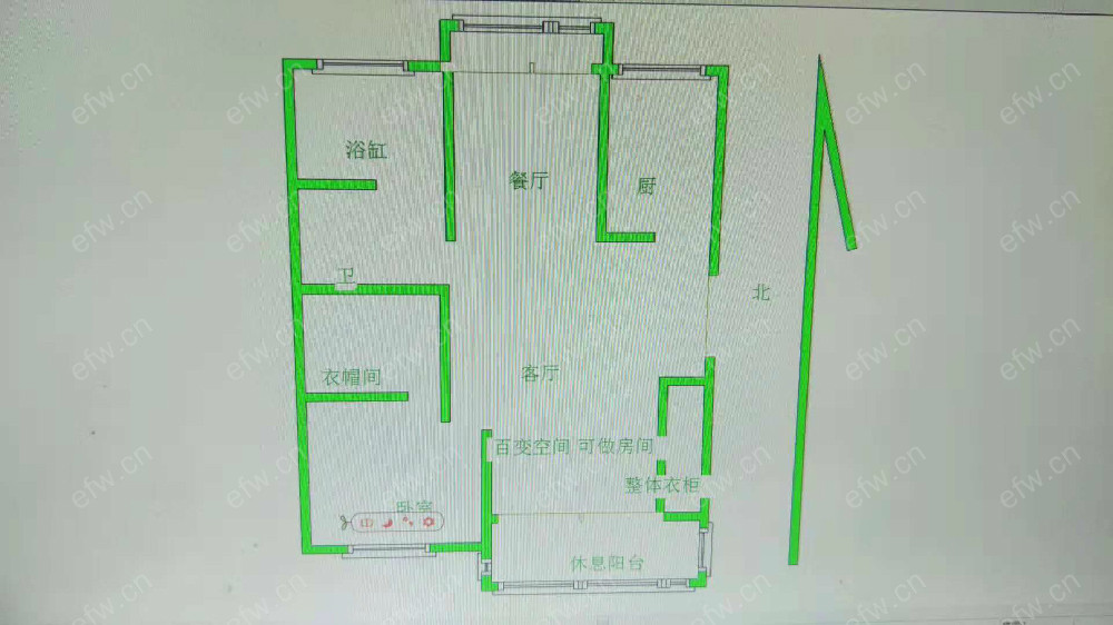 繁华里（九龙仓时代上城D区) 2室2厅