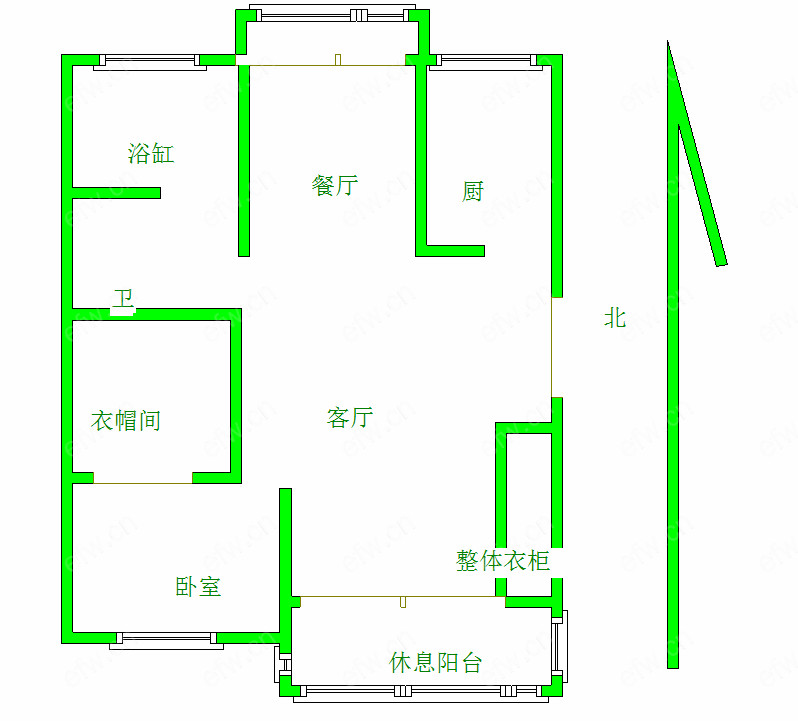 繁华里（九龙仓时代上城D区) 2室2厅