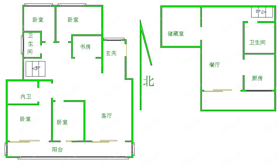 海尚映象（阅山花园） 5室2厅