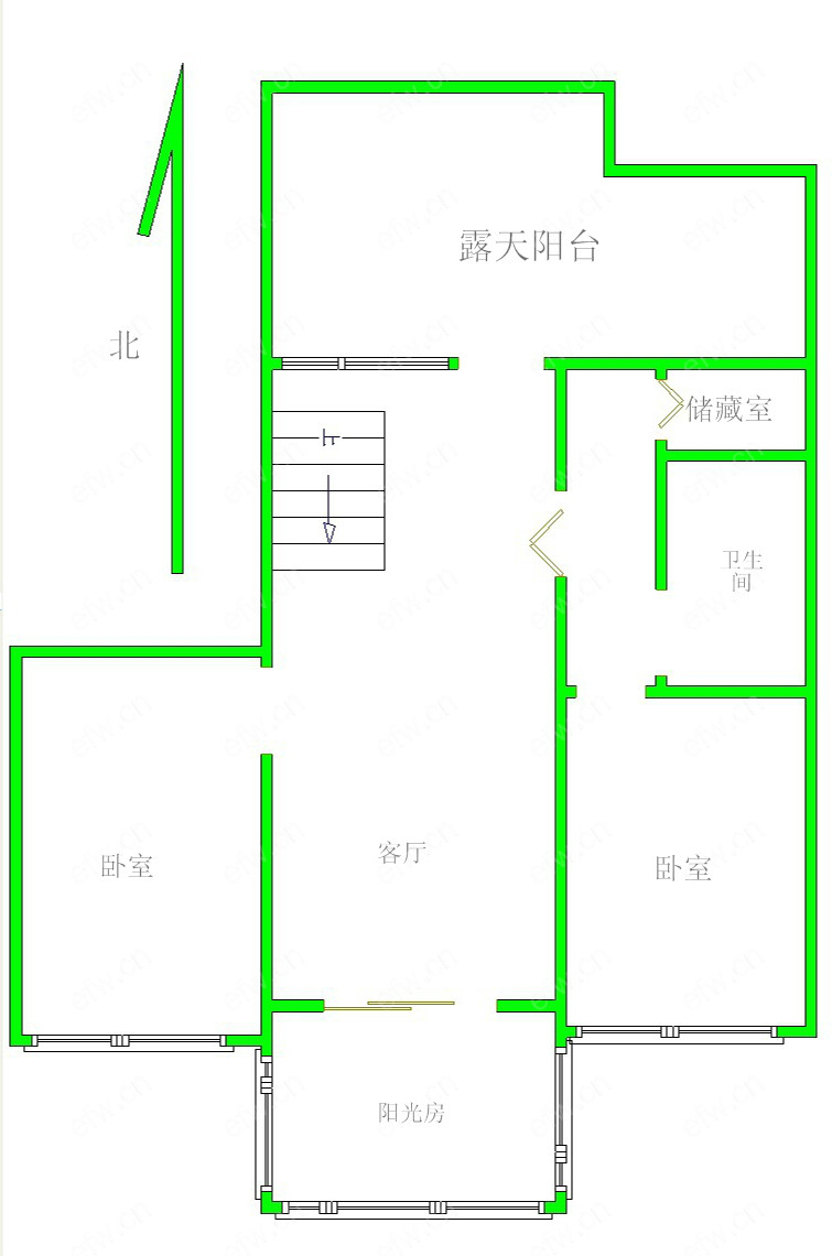 隆泉园 5室2厅，精装，顶复，适合刚需客