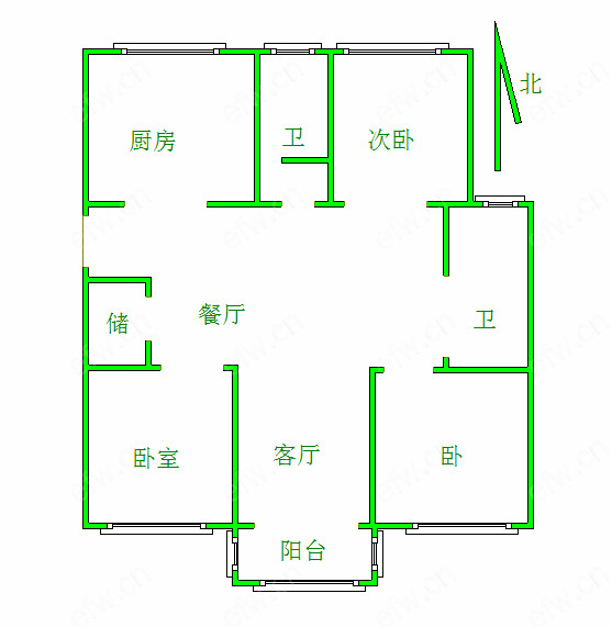 景丽东苑 3室2厅