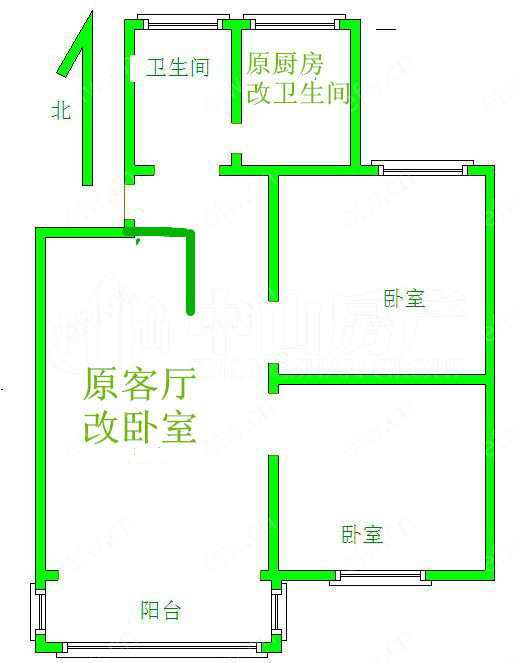 惠泉花园 3室1厅
