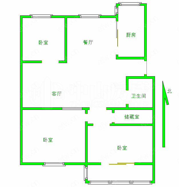 军转公寓  楼层好 户型佳