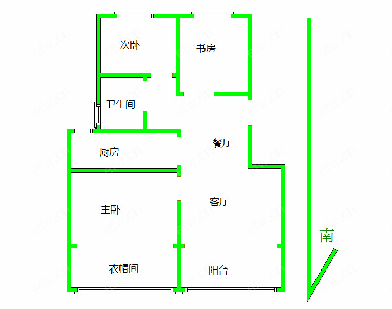 金域缇香一期（金色家园） 3室1厅