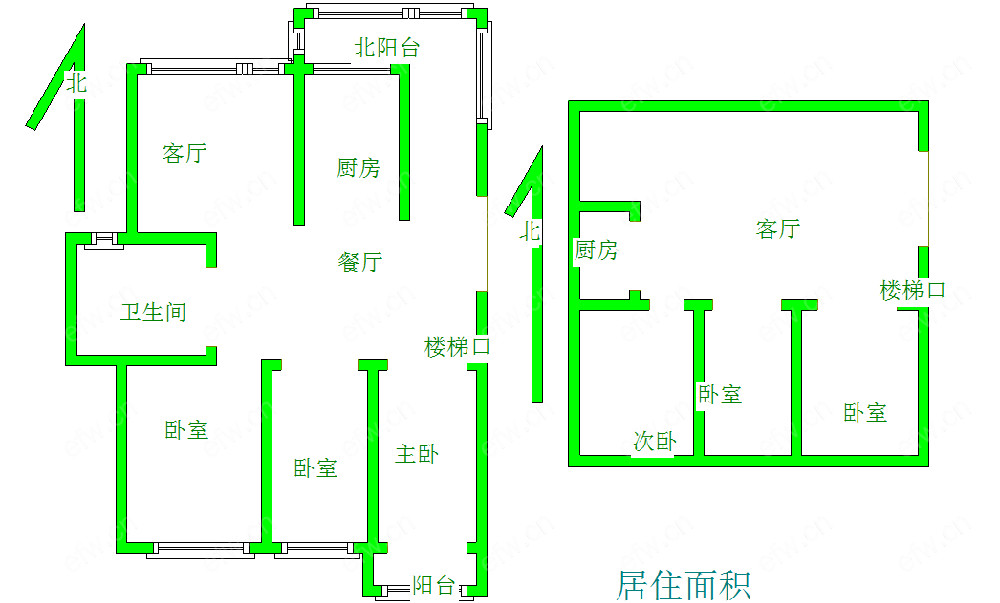 天河嘉寓(沁春园) 3室2厅