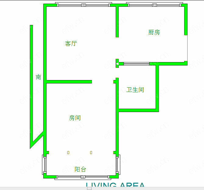 曹张新村 1室1厅