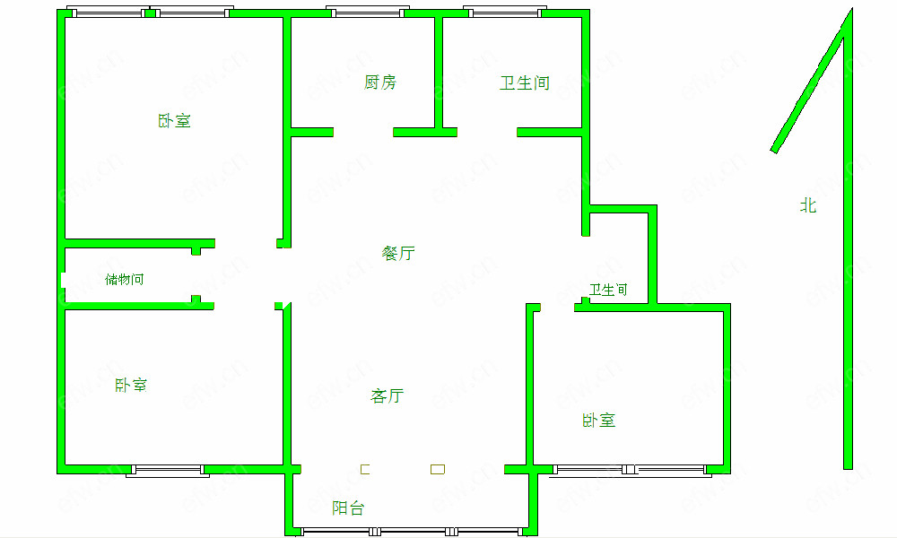 中星苑 3室2厅