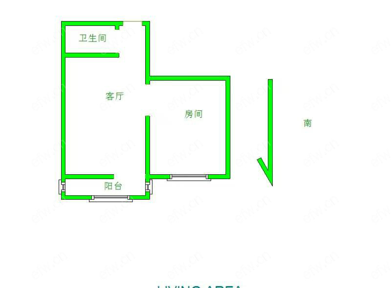 风雷新村西区（1-164） 1室1厅