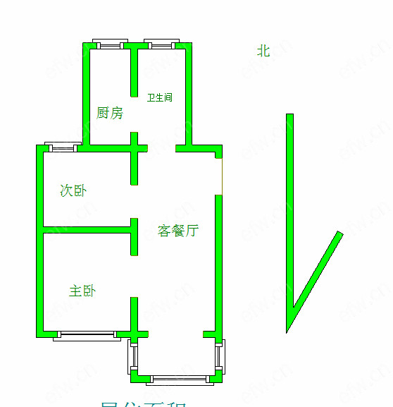 龙塘   家园 2室1厅