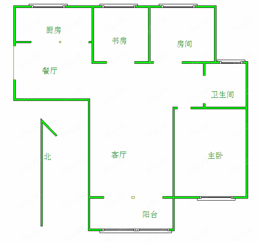九龙仓时代上城B区 3室2厅