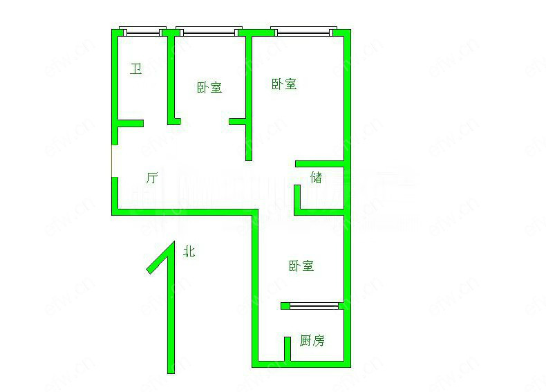惠华新村 2室1厅