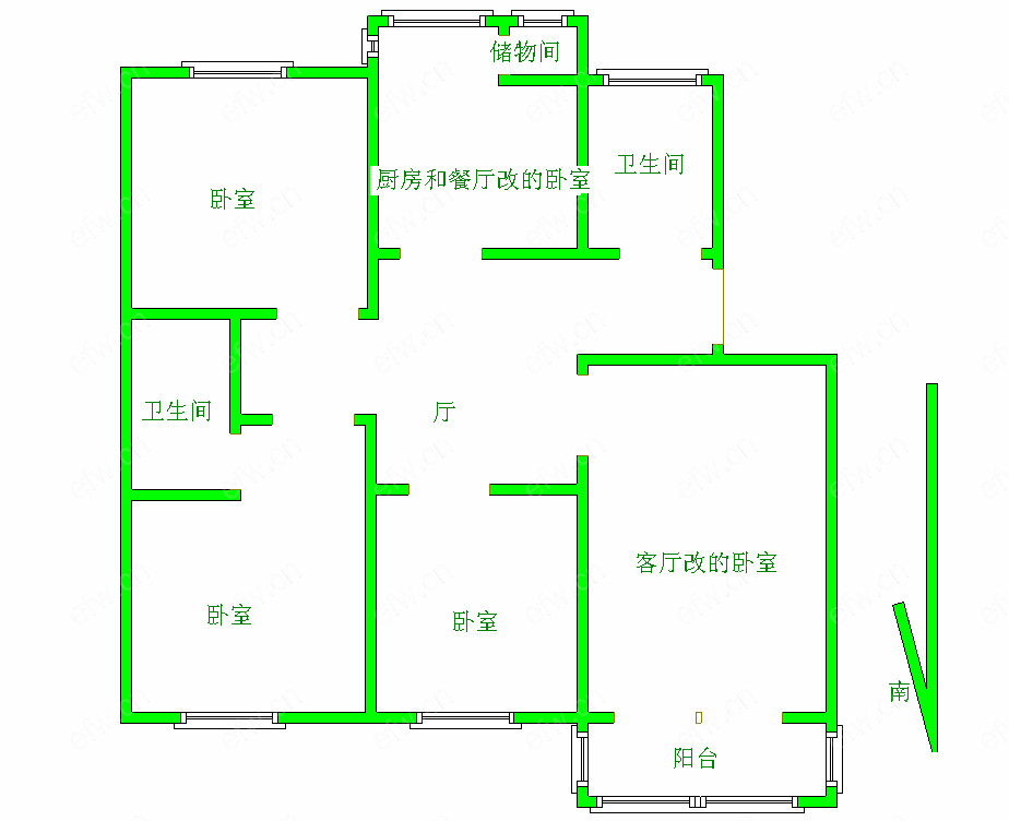 叙丰家园 3室2厅............