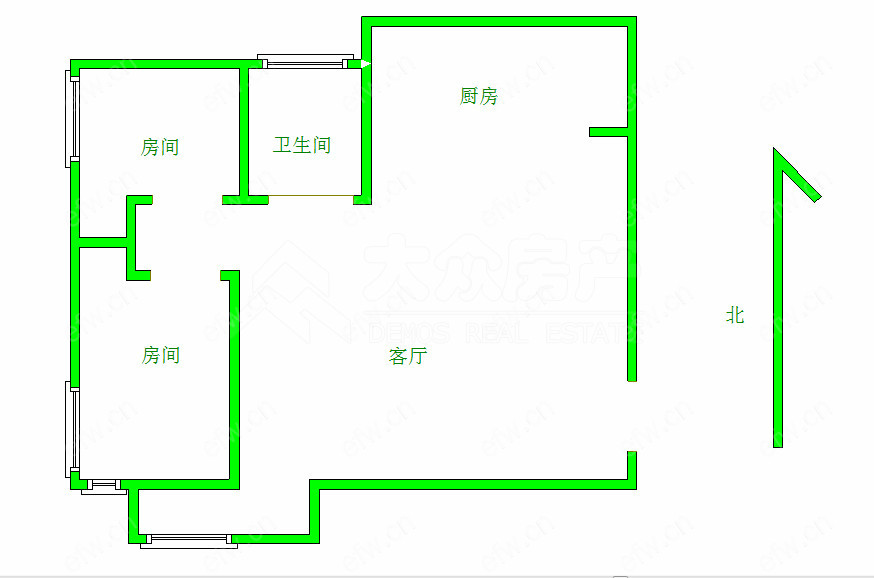 兴竹家园 2室2厅