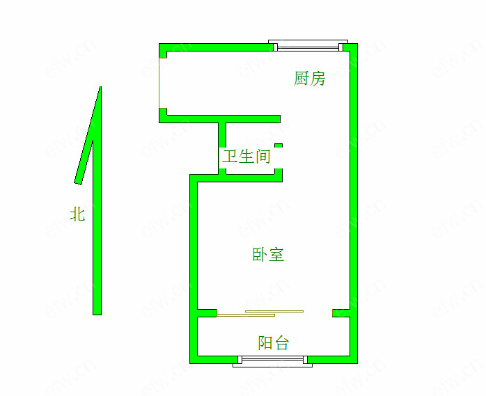 南扬新村 1室1厅