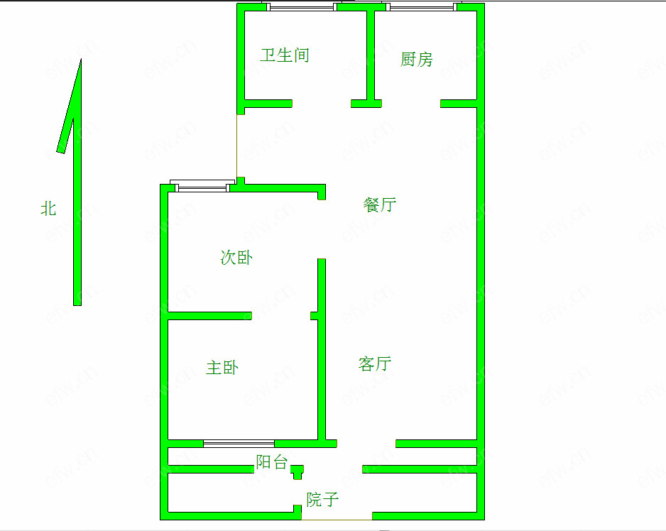 曹张新村 2室1厅