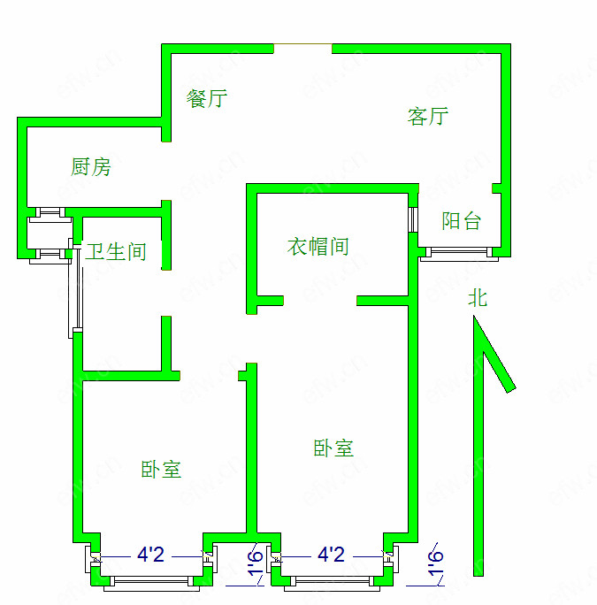 繁华里（九龙仓时代上城D区)2室2厅