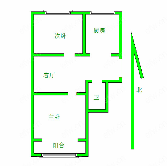 广瑞三村 2室1厅