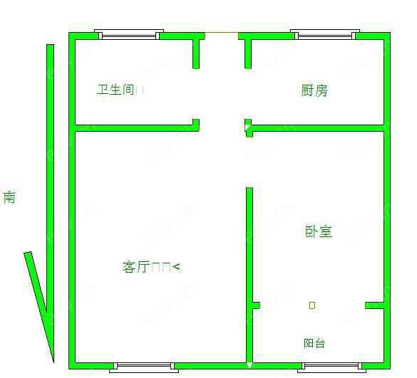 嘉润公馆 1室1厅