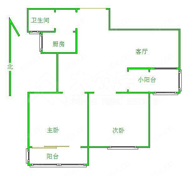 栖霞栖庭 2室2厅1卫