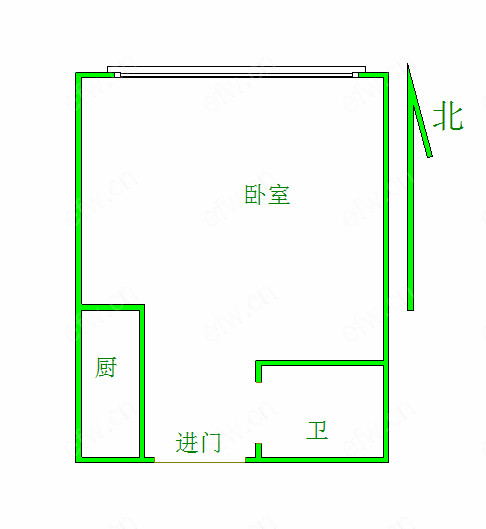 优族联盟(人民中路88号) 1室1厅