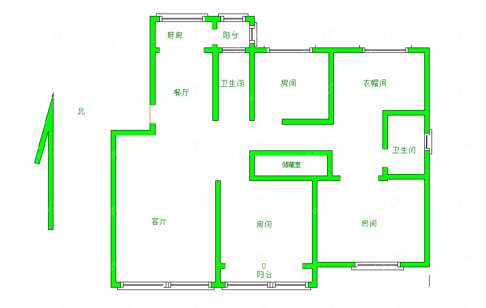 槐古豪庭 4室2厅