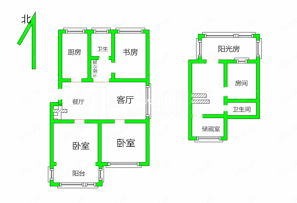民丰西苑 3室2厅