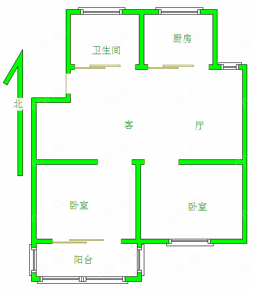 梁湖家园 2室2厅 精装修出售