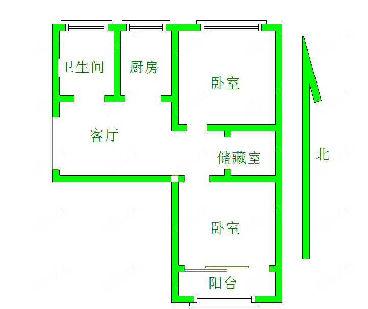 复兴路 2室1厅 小孩现在三年级