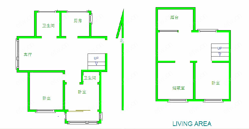 婚装全明东边户3房,瑞希苑 格局工整合理