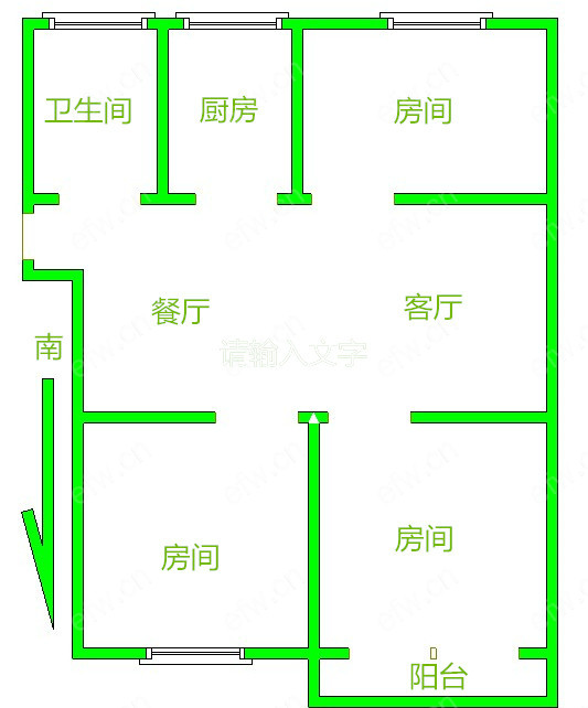 惠龙新村 3室2厅，，，，