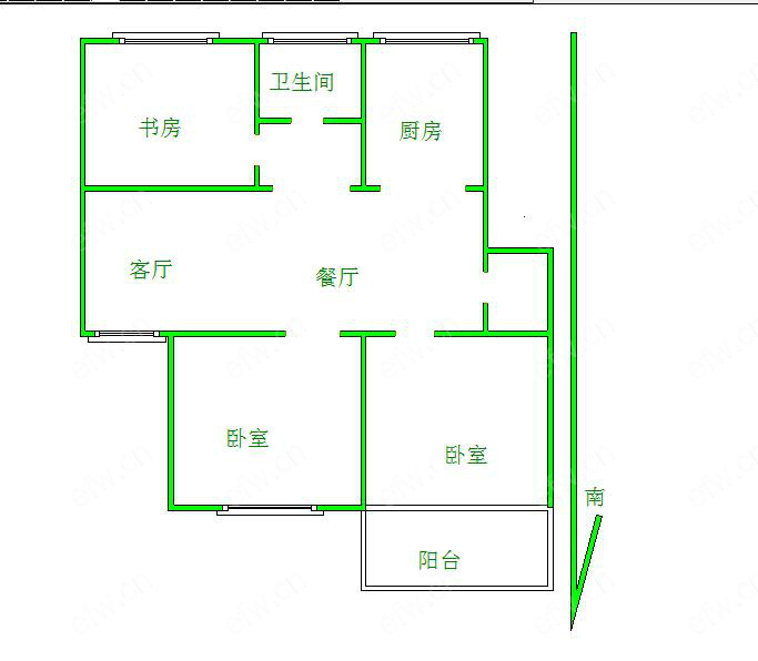 轻院小区 3室2厅