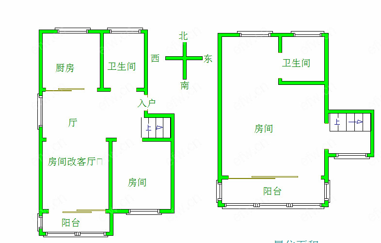 轻院小区 3室1厅