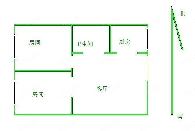 融创理想城市花园(亚美利加) 2室2厅