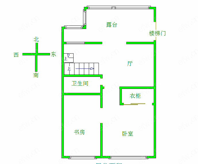 凤宾家园 4室2厅 跃层