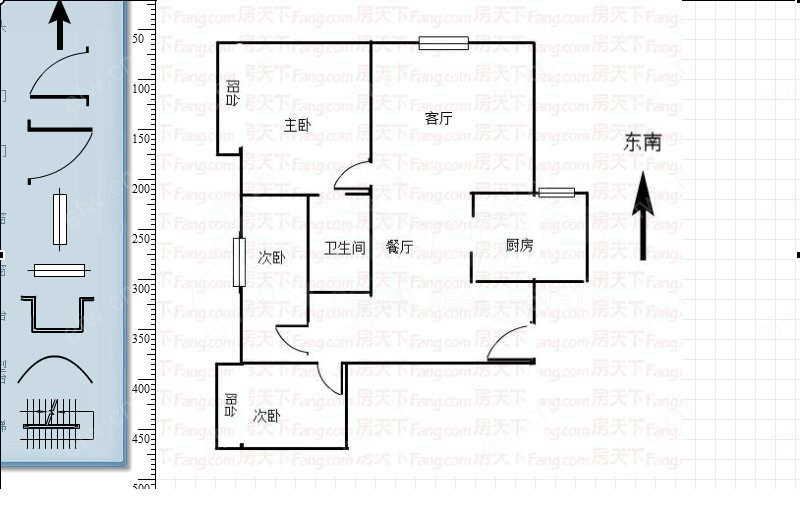 万科魅力之城一期 4室3厅