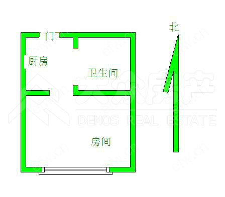 钱龙尊邸 1室1厅诚心出售  价格能谈