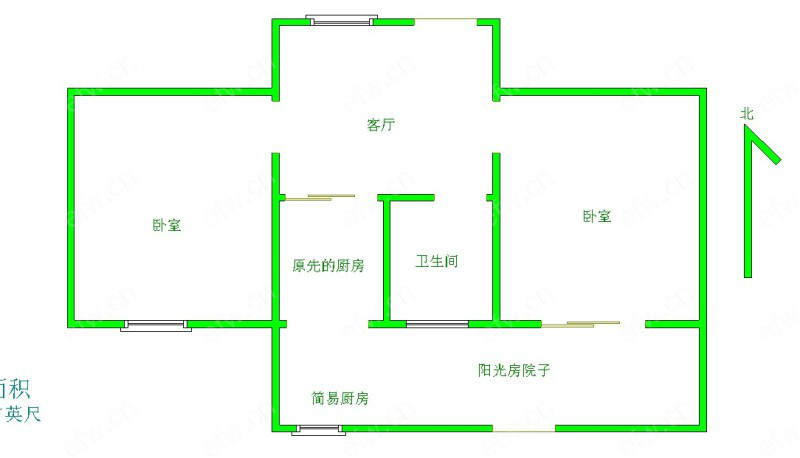 芦庄五区 2室1厅