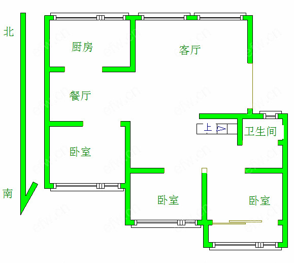 团结一村 4室3厅