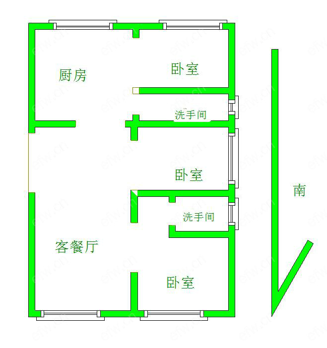 汇利广场 3室3厅