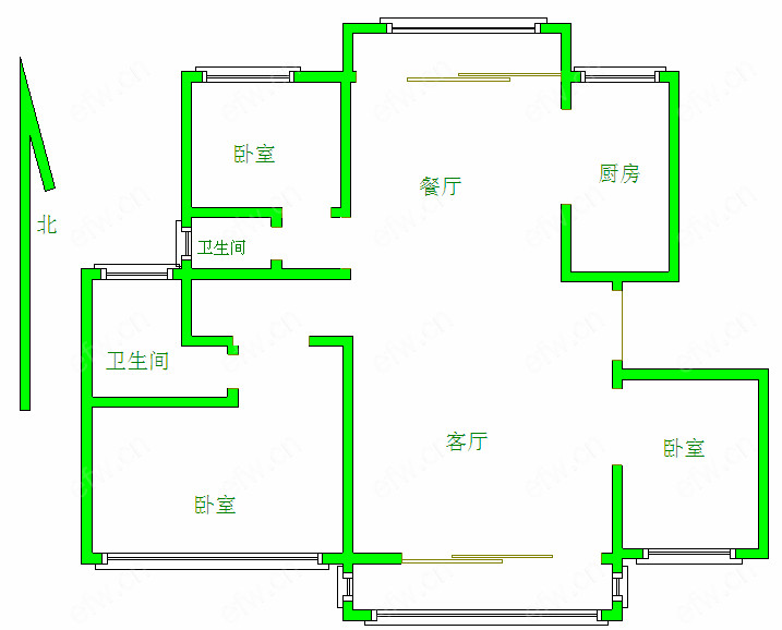 仁和英伦皇家花园(仁和花园) 3室2厅