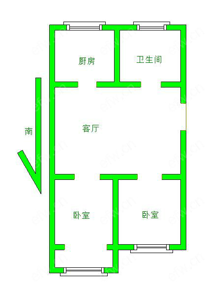 风雷新村（167-239) 2室1厅