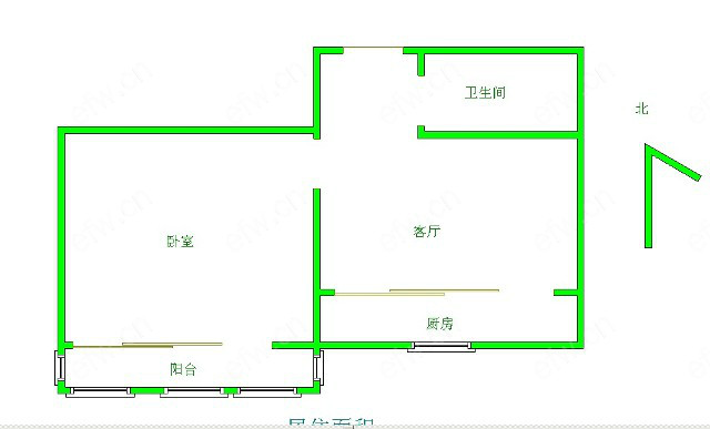 芦庄一区 1室1厅  好房