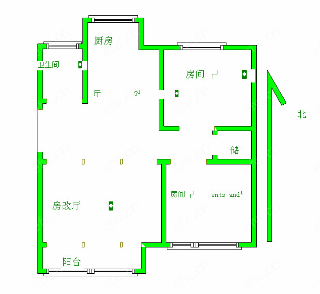 健康路 3室1厅