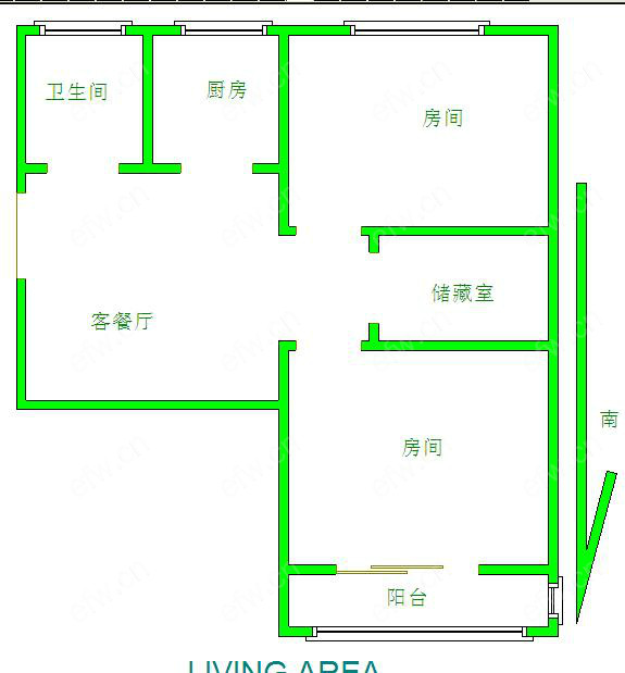 民丰里   2室1厅