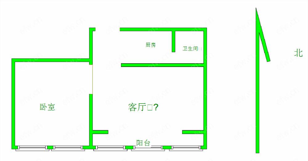 永兴巷 1室1厅