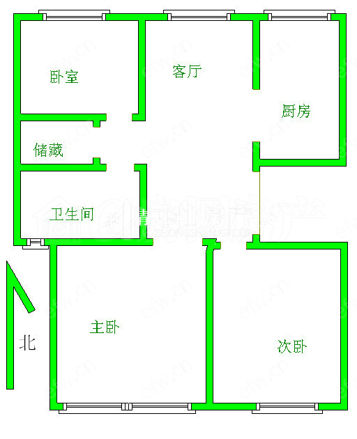 桑达园小区（北区） 3室2厅