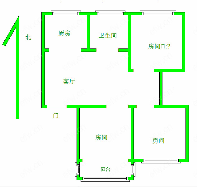 风光里小区(二期) 3室1厅
