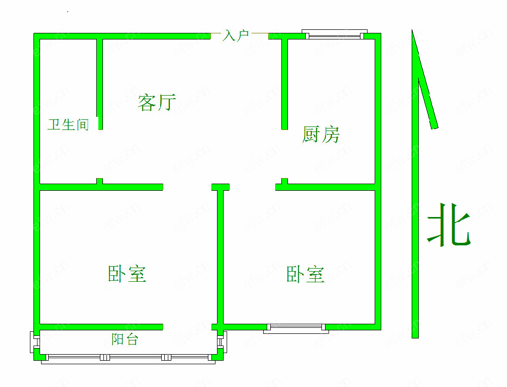 扬名一村 2室1厅....