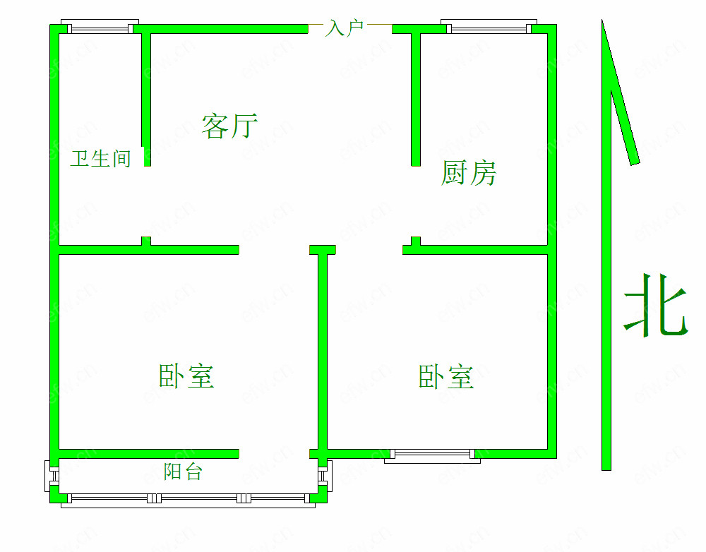 扬名一村 2室1厅....