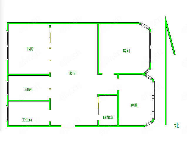 荷花里 3室2厅